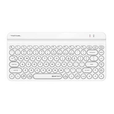 Клавиатура A4Tech FStyler FBK30 беспроводная, мультимедиа, slim, влагоустойчивая, USB/Bluetooth, белый